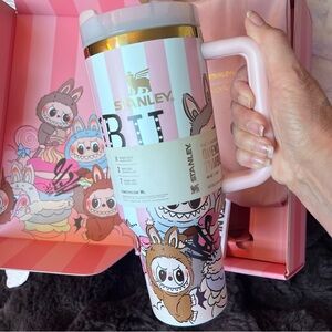 Stanley Love Shack Fancy Labubu Collab
Tumbler NEW in Box 40oz All Inclusions